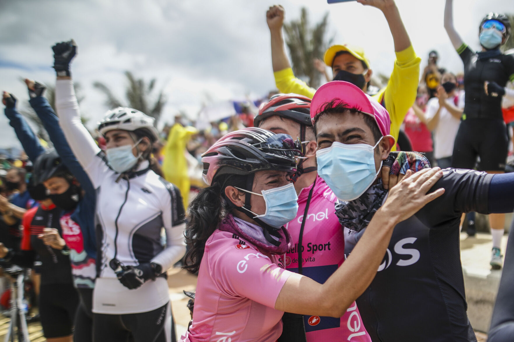 APTOPIX Colombia Giro Cycling